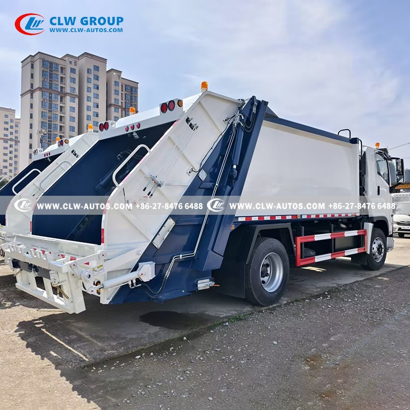 7ISUZU 12CBM Compressed Garbage Truck