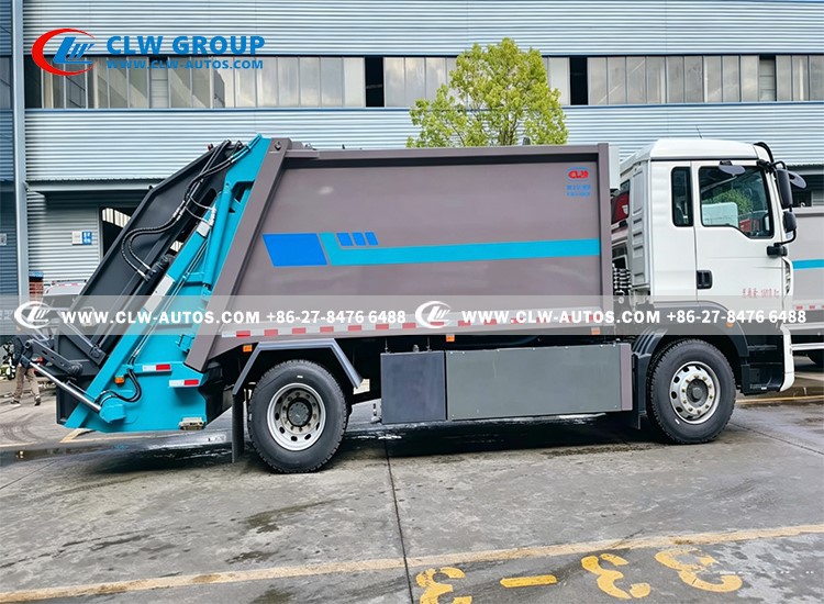 15cbm Electric Rear Loader Compactor Truck