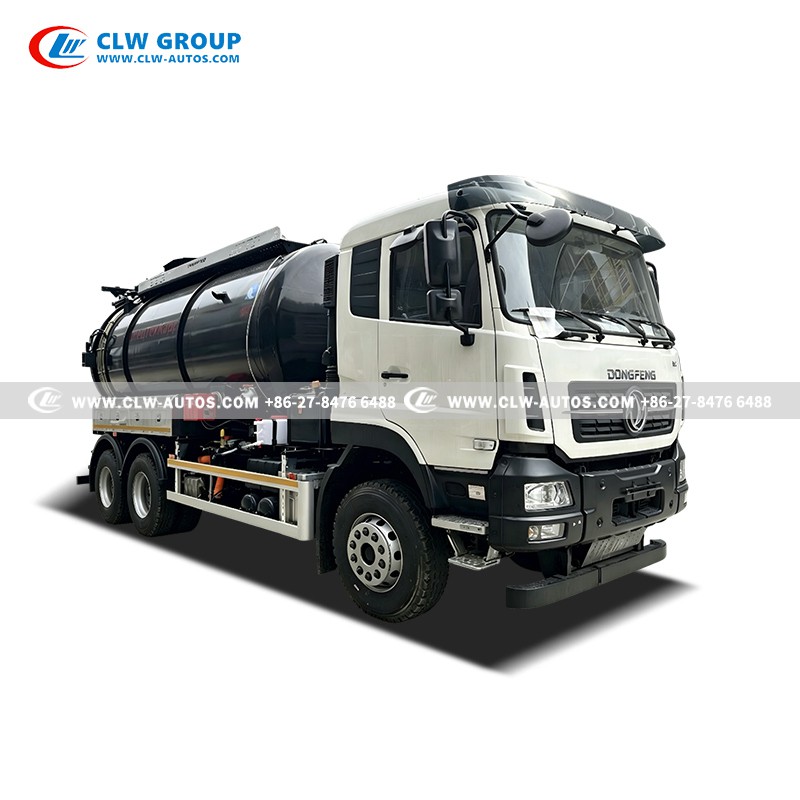 Dongfeng 20cbm Combined Vacuum truck for Russia Market
