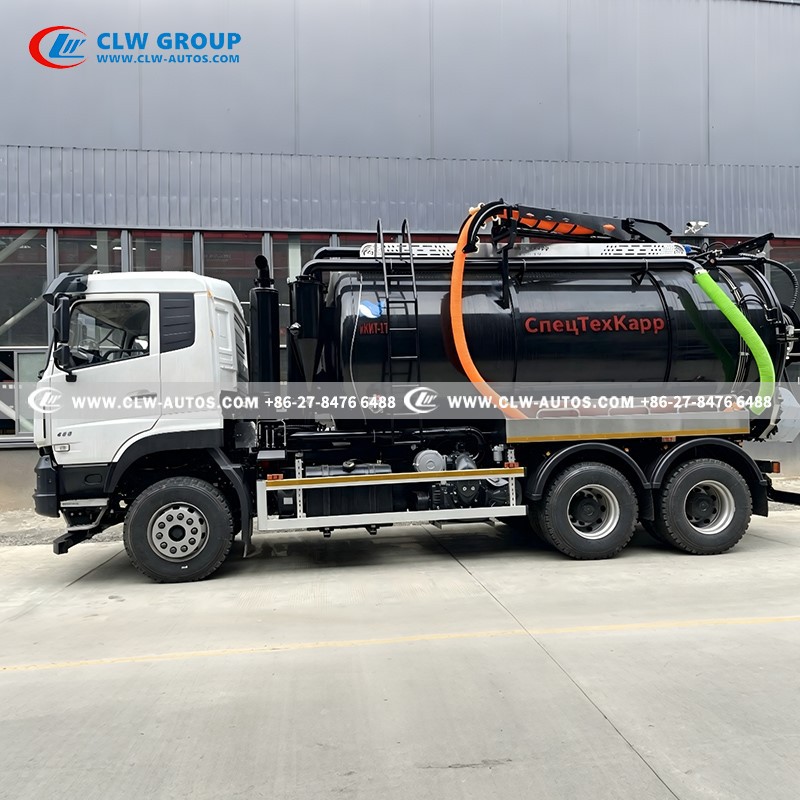 Dongfeng LHD Vacuum truck for Russian and Central Asia Market