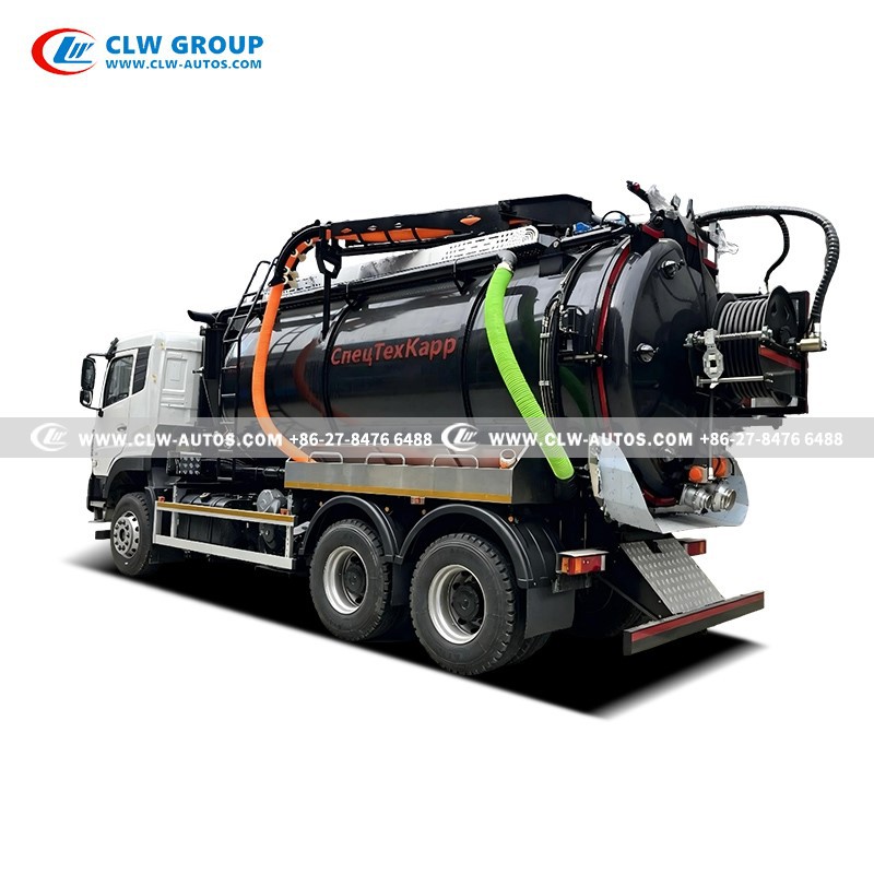 Dongfeng 6X4 20cbm Vacuum and Jetting Truck