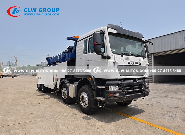 HOWO 8X4 30ton Heavy Duty Rotator Tow Truck Wrecker Truck Recovery Truck HOWO 8X4 30ton Heavy Duty Rotator Tow Truck Wrecker Truck Recovery Truck