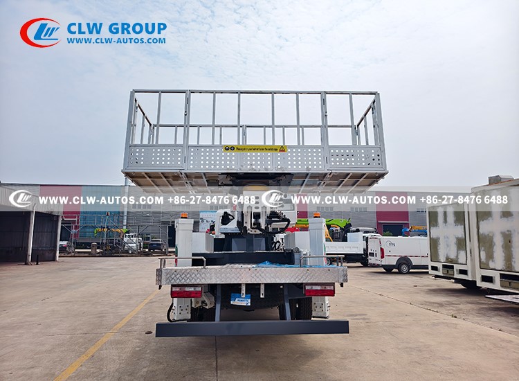55 Meter Aerial Boom Lift Vehicle Mounted Working Access Platforms with Bucket