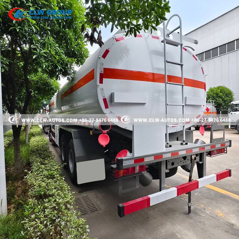 25000 Liters Fuel Tanker Truck Oil Diesel Delivery Tank Truck