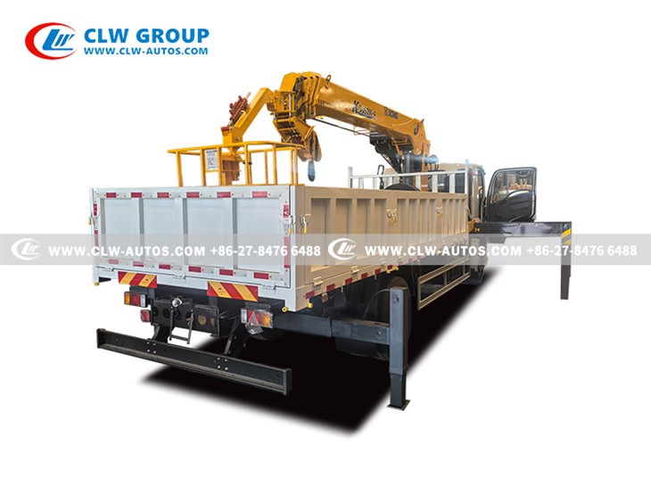 Philippines ISUZU 8Ton Truck Mounted Crane