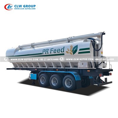 55CBM Aluminum Bulk Feed Trailer suppliers