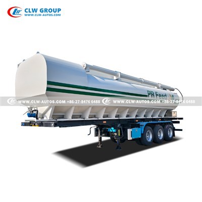 55CBM Aluminum Bulk Feed Trailer