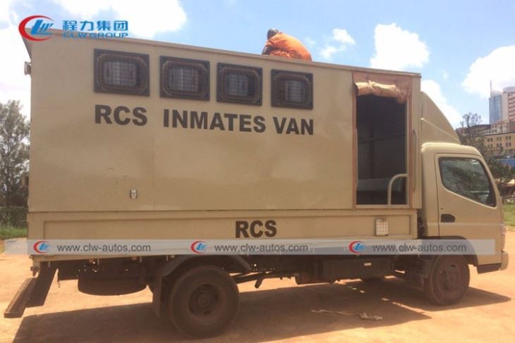 Prisoner Transport Truck Inmate Van Truck