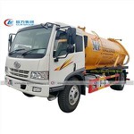 RHD 8Tons 8000L Cesspit Emptier Truck FAW