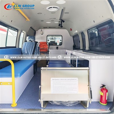 RHD FOTON G9 Petrol Ambulance factory