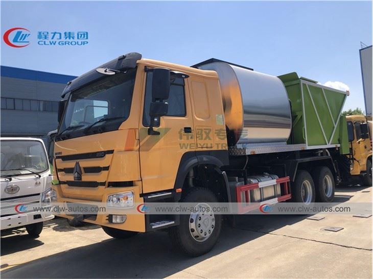 RHD Sinotruk 290HP Synchronous Chip Sealer
