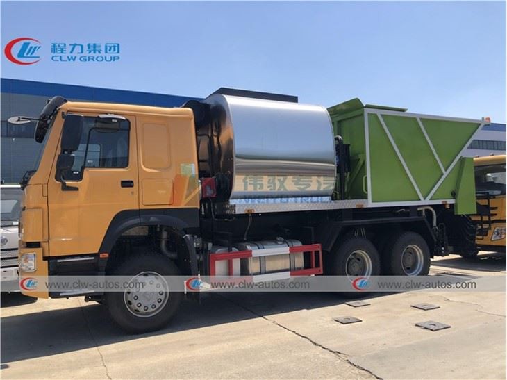 RHD Sinotruk 290HP Synchronous Chip Sealer