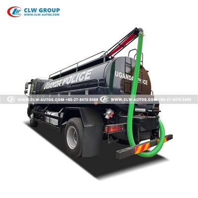 10CBM Vacuum Fecal Waste Removal For Uganda factory