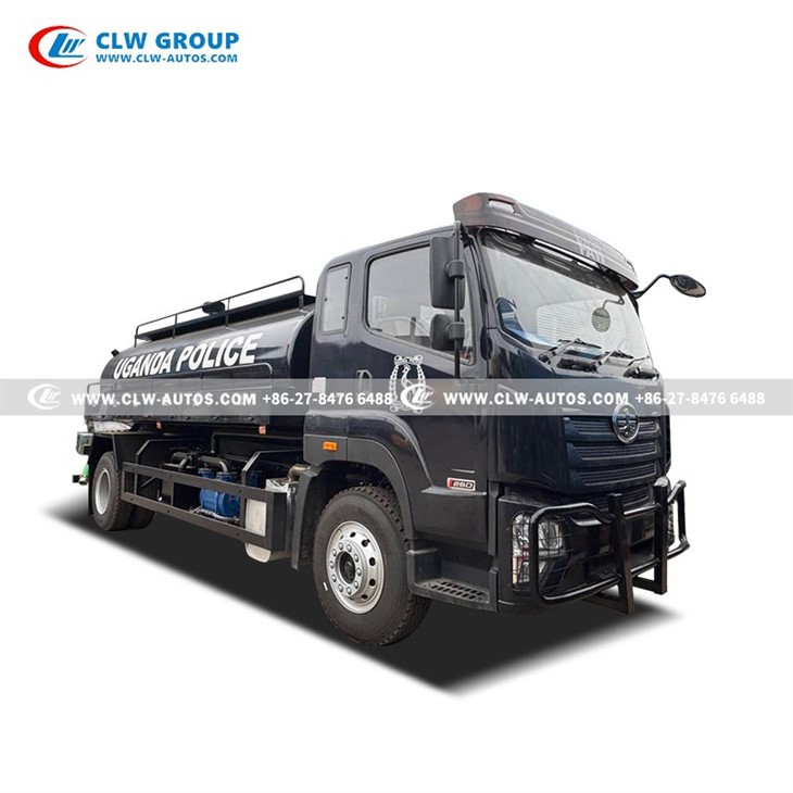 10CBM Vacuum Fecal Waste Removal For Uganda