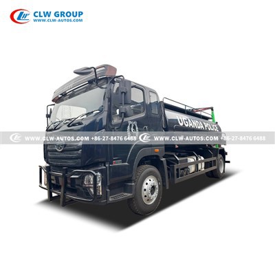 10CBM Vacuum Fecal Waste Removal For Uganda
