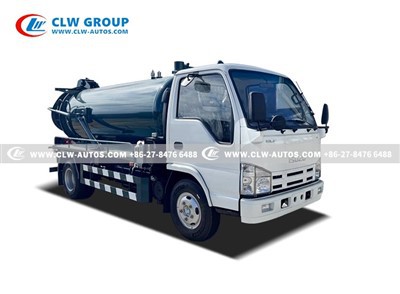 2.ISUZU 100P 5CBM Vaccum Truck