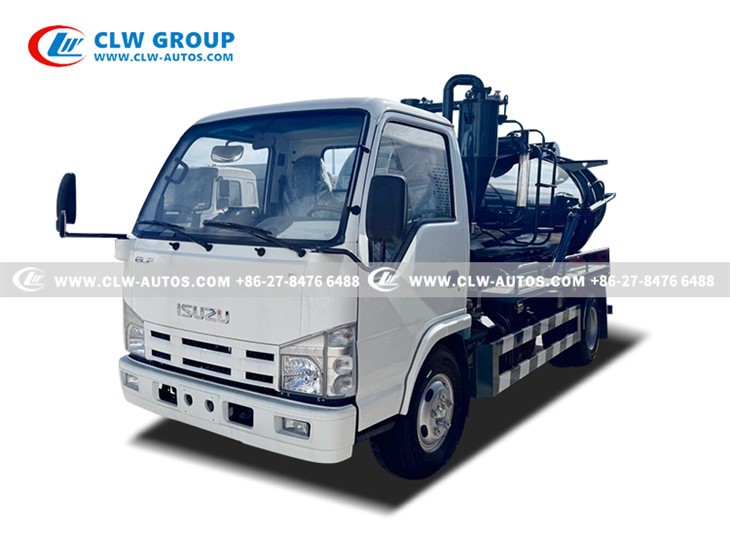 SA ISUZU 100P 5CBM Vacuum Truck