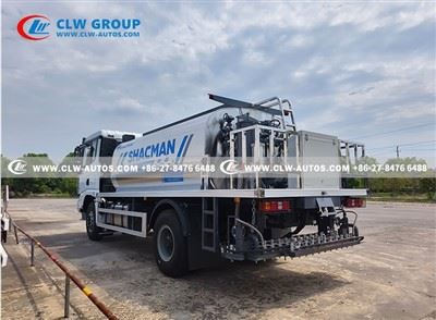 10，000liters Asphalt spray Truck with Insulation Tank Distribute Hot Bitumen