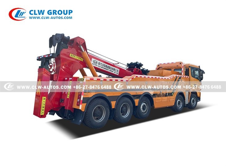 SHACMAN 10x4 5 Axles 40Tons Integrated Towing Truck