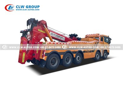 SHACMAN 10x4 5 Axles 40Tons Integrated Towing Truck