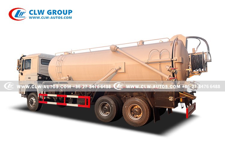 Shacman 12m3 Sewer Jetting Truck
