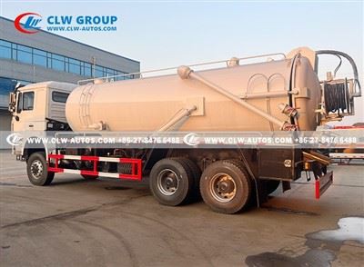 Shacman 12m3 Sewer Jetting Truck