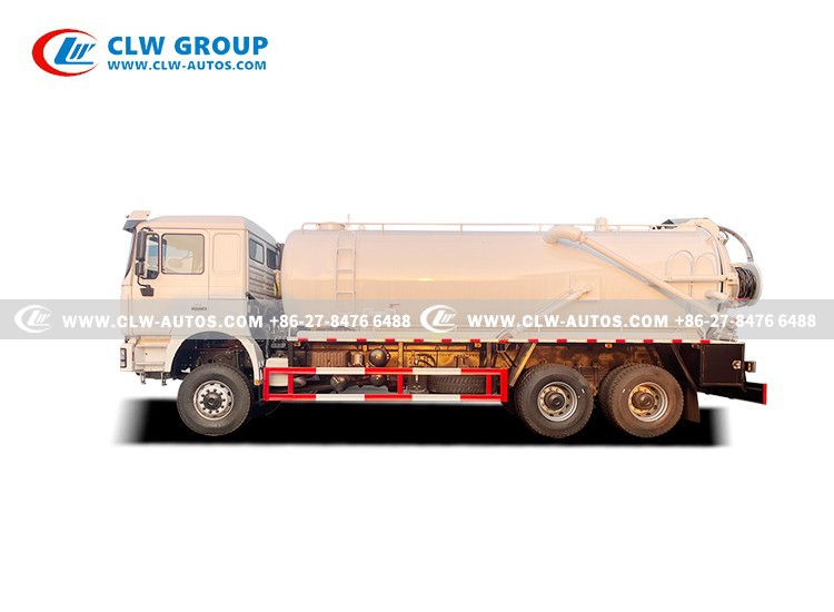 Shacman 12m3 Sewer Jetting Truck