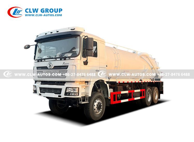Shacman 12m3 Sewer Jetting Truck