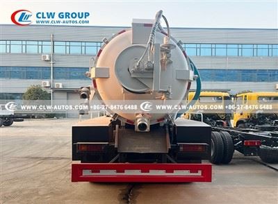 Shacman 12m3 Sewer Jetting Truck