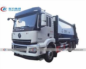 Shacman 20cbm 15tons 6X4 Compactor Garbage Truck