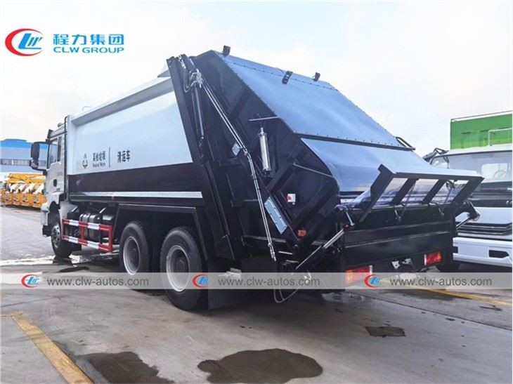 Shacman 20cbm 15tons 6X4 Compactor Garbage Truck