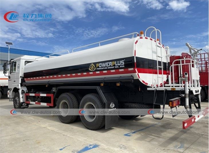 SHACMAN 20CBM 20MT Water Sprinkler Truck