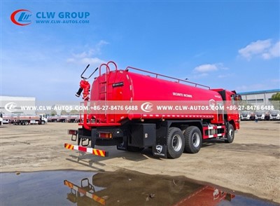 SHACMAN 20Tons Firefighting Water Bowser best