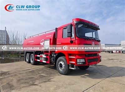 SHACMAN 20Tons Firefighting Water Bowser suppliers