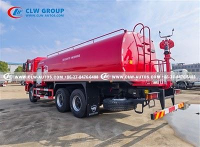 SHACMAN 20Tons Firefighting Water Bowser high quality