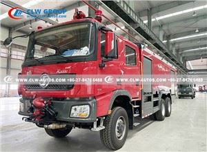 Shacman 6X6 550HP Airport Use Fire Fighting Truck