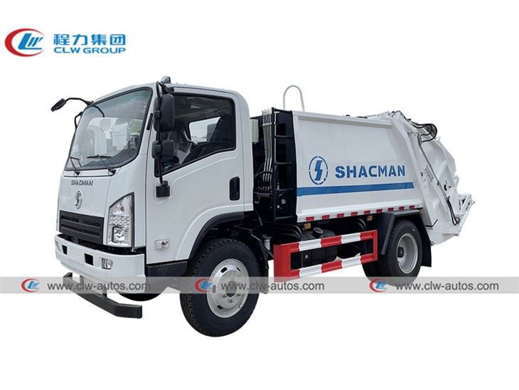 Shacman 8000liters Compactor Garbage Truck