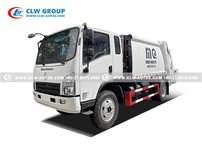 Shacman 6cbm Garbage Compression Truck
