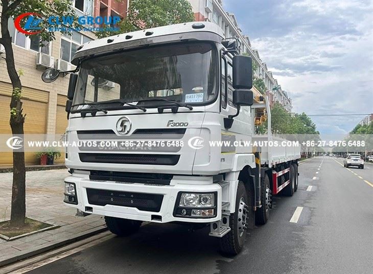 Shacman 8X4 16 Ton Truck With Crane