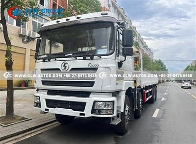Shacman 8X4 16 Ton Truck With Crane