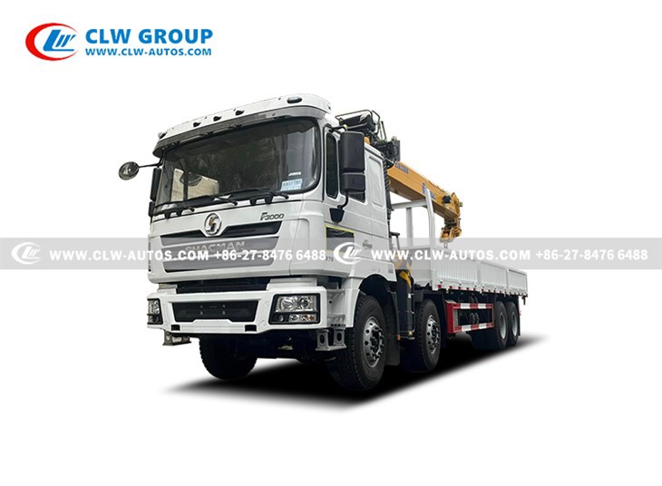 Shacman 8X4 16 Ton Truck With Crane
