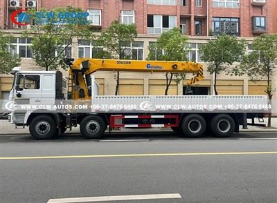 Shacman 8X4 16 Ton Truck With Crane