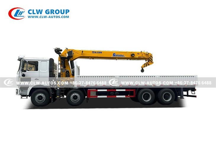 Shacman 8X4 16 Ton Truck With Crane