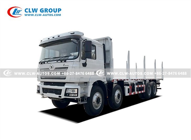 SHACMAN F3000 8x4 Logging Timber Round Wood Transport Truck