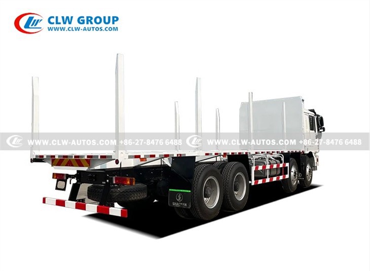 SHACMAN F3000 8x4 Logging Timber Round Wood Transport Truck