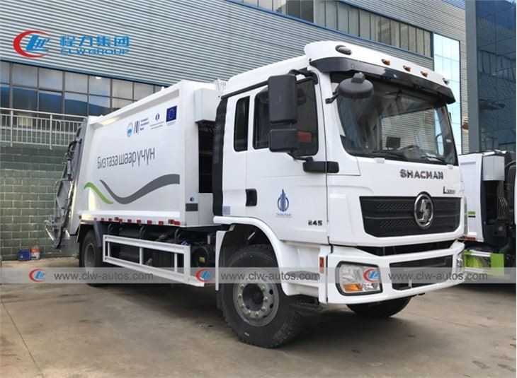 SHACMAN L3000 14CBM Compactor Garbage Truck