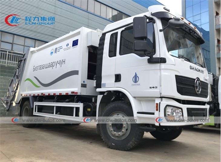 SHACMAN L3000 14CBM Compactor Garbage Truck