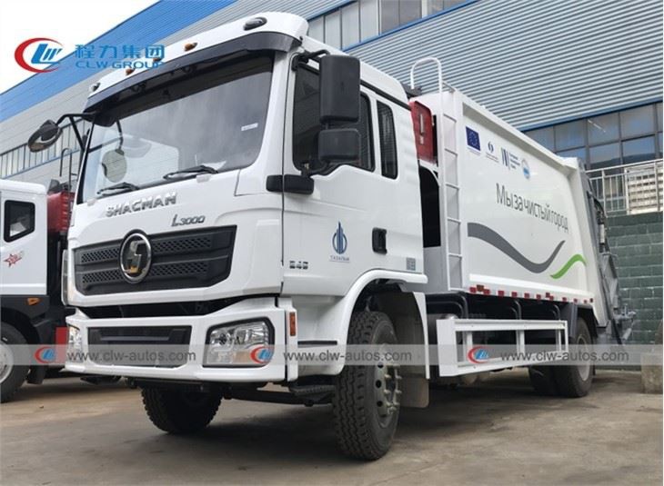 SHACMAN L3000 14CBM Compactor Garbage Truck