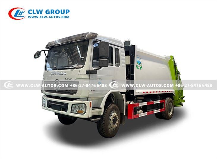 Shacman L3000 240HP 10 Tons Refuse Compactor Truck