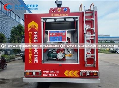 SHACMAN L3000 8T Foam Tank Fire Truck price